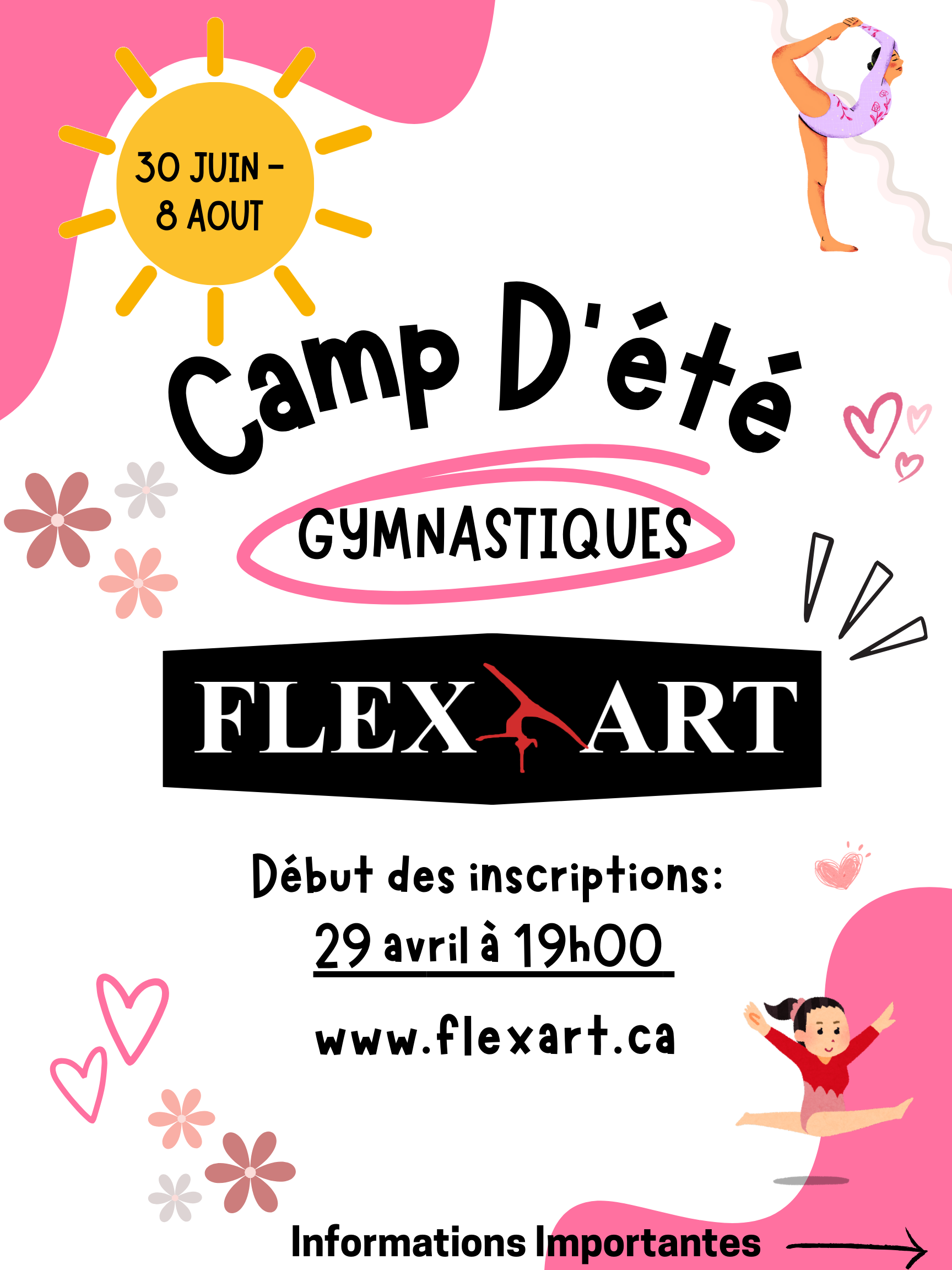 Inscription au camp d'été